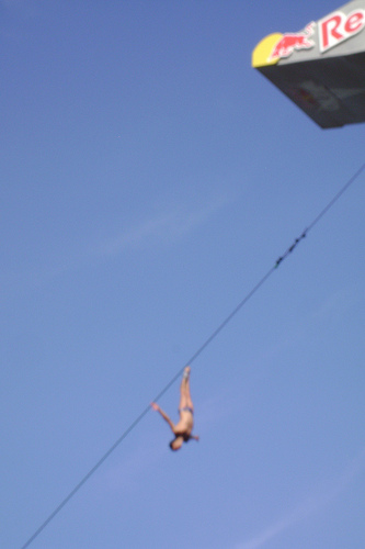 cliff diving