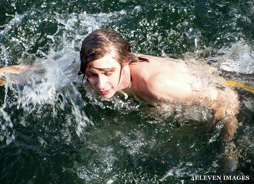 cliff diving