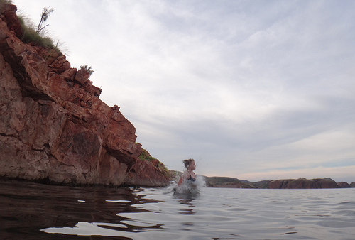 cliff jump