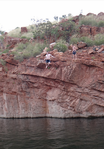 cliff jump