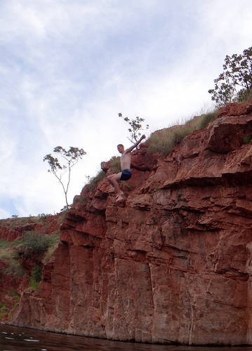 cliff jump