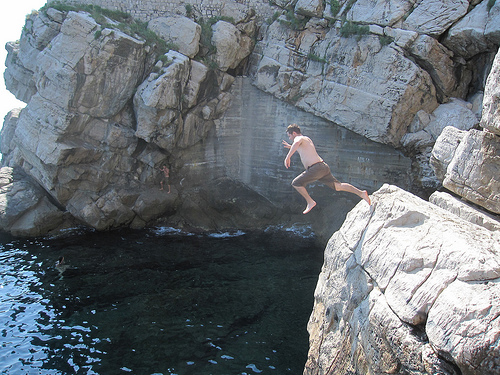 Cliff Jumping