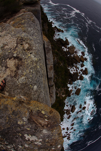 cliff dive