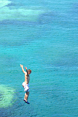 cliff dive