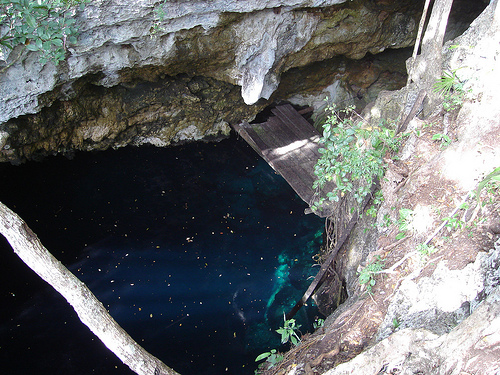 cliff diving