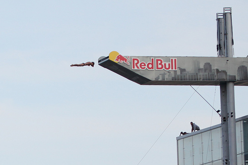 cliff dive