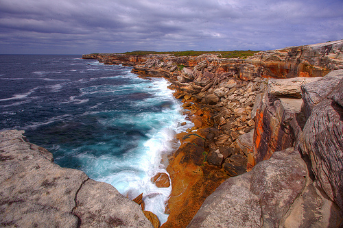 cliff dive