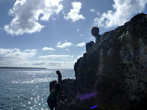 cliff jump