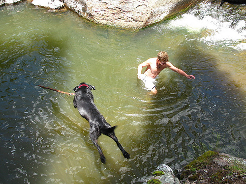 cliff jump