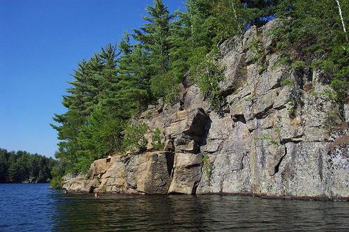 cliff dive